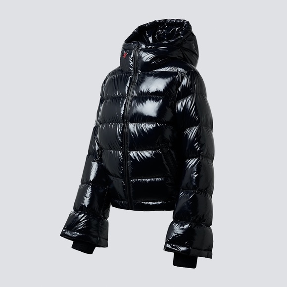 Perfect Moment Jackets & Blazers - PERFECT MOMENT 'POLAR FLARE' BLACK CIRE GOOSE DOWN - SIZE VARIOUS - MSRP $695